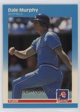 1987 Fleer - [Base] - Factory Set Glossy #522 - Dale Murphy