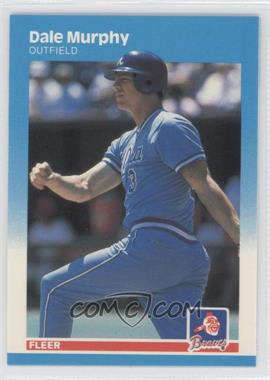 1987 Fleer - [Base] - Factory Set Glossy #522 - Dale Murphy