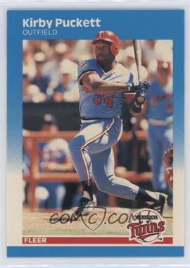 1987 Fleer - [Base] - Factory Set Glossy #549 - Kirby Puckett