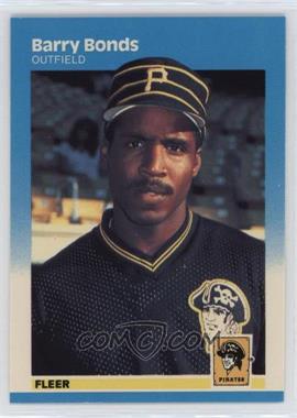 1987 Fleer - [Base] - Factory Set Glossy #604 - Barry Bonds