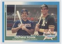 Pete Incaviglia, Jose Canseco