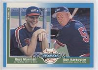 Russ Morman, Ron Karkovice [EX to NM]