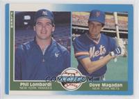 Phil Lombardi, Dave Magadan [EX to NM]