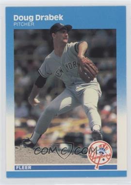 1987 Fleer - [Base] - Factory Set Glossy #96 - Doug Drabek