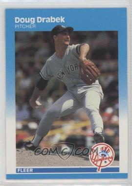 1987 Fleer - [Base] - Factory Set Glossy #96 - Doug Drabek