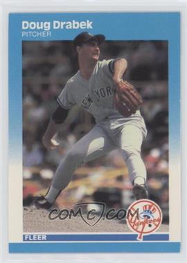 1987 Fleer - [Base] - Factory Set Glossy #96 - Doug Drabek