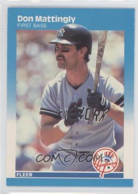 1987 Fleer - [Base] #104 - Don Mattingly