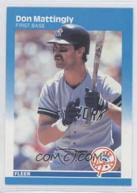 1987 Fleer - [Base] #104 - Don Mattingly