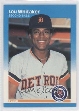 1987 Fleer - [Base] #168 - Lou Whitaker