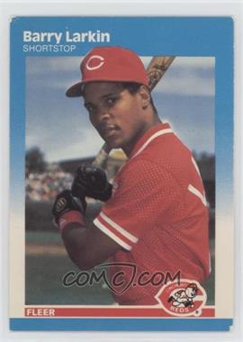 1987 Fleer - [Base] #204 - Barry Larkin [EX to NM]