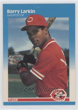 1987 Fleer - [Base] #204 - Barry Larkin [EX to NM]