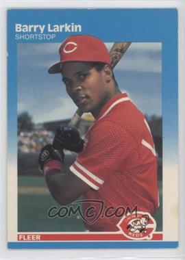 1987 Fleer - [Base] #204 - Barry Larkin [EX to NM]