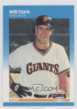 1987 Fleer - [Base] #269 - Will Clark