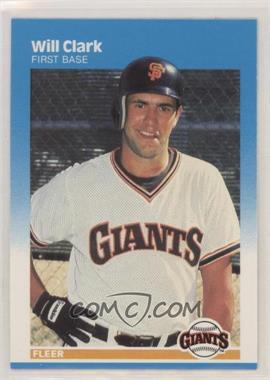 1987 Fleer - [Base] #269 - Will Clark