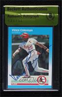 Vince Coleman [BAS Authentic]