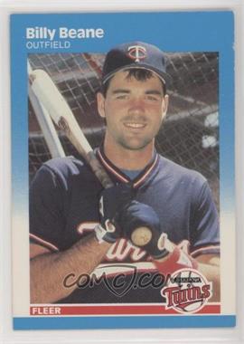 1987 Fleer - [Base] #535 - Billy Beane [EX to NM]