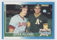 Wally Joyner, Jose Canseco