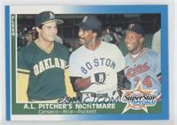 Jose Canseco, Jim Rice, Kirby Puckett