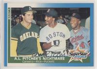 Jose Canseco, Jim Rice, Kirby Puckett