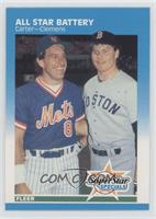 Gary Carter, Roger Clemens