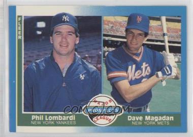 1987 Fleer - [Base] #648 - Phil Lombardi, Dave Magadan