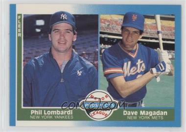 1987 Fleer - [Base] #648 - Phil Lombardi, Dave Magadan