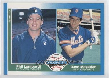 1987 Fleer - [Base] #648 - Phil Lombardi, Dave Magadan