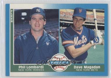 1987 Fleer - [Base] #648 - Phil Lombardi, Dave Magadan