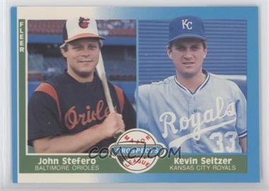 1987 Fleer - [Base] #652 - John Stefero, Kevin Seitzer