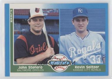 1987 Fleer - [Base] #652 - John Stefero, Kevin Seitzer