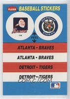 Atlanta Braves, Detroit Tigers