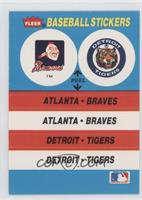 Atlanta Braves, Detroit Tigers