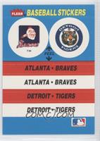 Atlanta Braves, Detroit Tigers