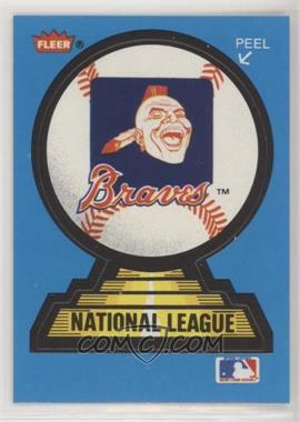 1987 Fleer - Team Stickers Inserts #_ABKC - Atlanta Braves, Kansas City Royals