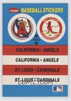 California Angels, St. Louis Cardinals