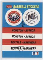 Houston Astros Team, Seattle Mariners Team