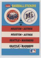 Houston Astros Team, Seattle Mariners Team