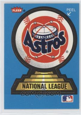 1987 Fleer - Team Stickers Inserts #_HOAS - Houston Astros Team