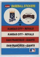 Kansas City Royals (KC Royals) Team, San Francisco Giants Team [Good to&nb…