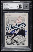 Los Angeles Dodgers Team, Boston Red Sox Team [BAS BGS Authentic]