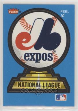 1987 Fleer - Team Stickers Inserts #_MOEX - Montreal Expos Team
