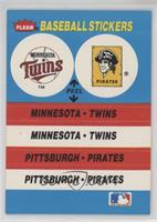 Minnesota Twins Team, Pittsburgh Pirates Team [EX to NM]