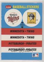 Minnesota Twins Team, Pittsburgh Pirates Team