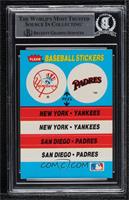 New York Yankees, San Diego Padres [BAS Authentic]