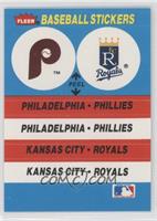 Philadelphia Phillies, Kansas City Royals