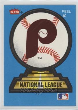 1987 Fleer - Team Stickers Inserts #_PPTR - Philadelphia Phillies Team, Texas Rangers Team