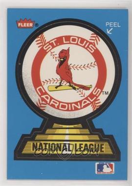 1987 Fleer - Team Stickers Inserts #_STCA - St. Louis Cardinals Team