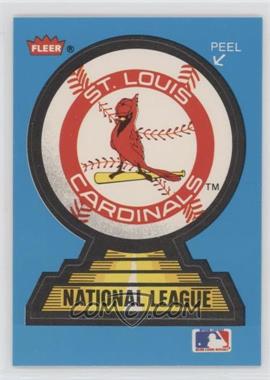 1987 Fleer - Team Stickers Inserts #_STCA - St. Louis Cardinals Team