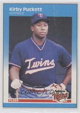 1987 Fleer - Wax Box Bottoms #C-11 - Kirby Puckett [Noted]