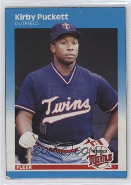 1987 Fleer - Wax Box Bottoms #C-11 - Kirby Puckett [Good to VG‑EX]